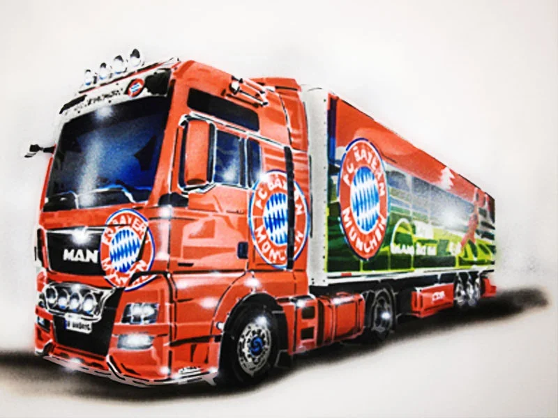 LKW-MAN-Bayern